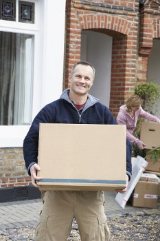 Secure storage facility for moving items