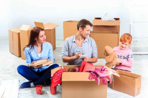 Secure transportation for belongings