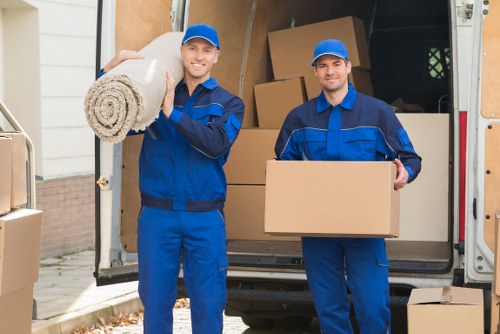 Movers Removals team packing furniture