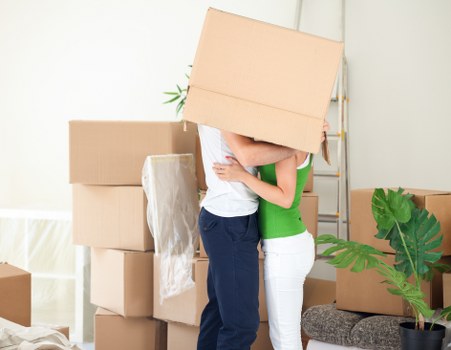 Movers Petts Wood team in action during a relocation
