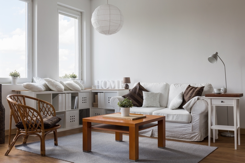 Experienced movers handling furniture